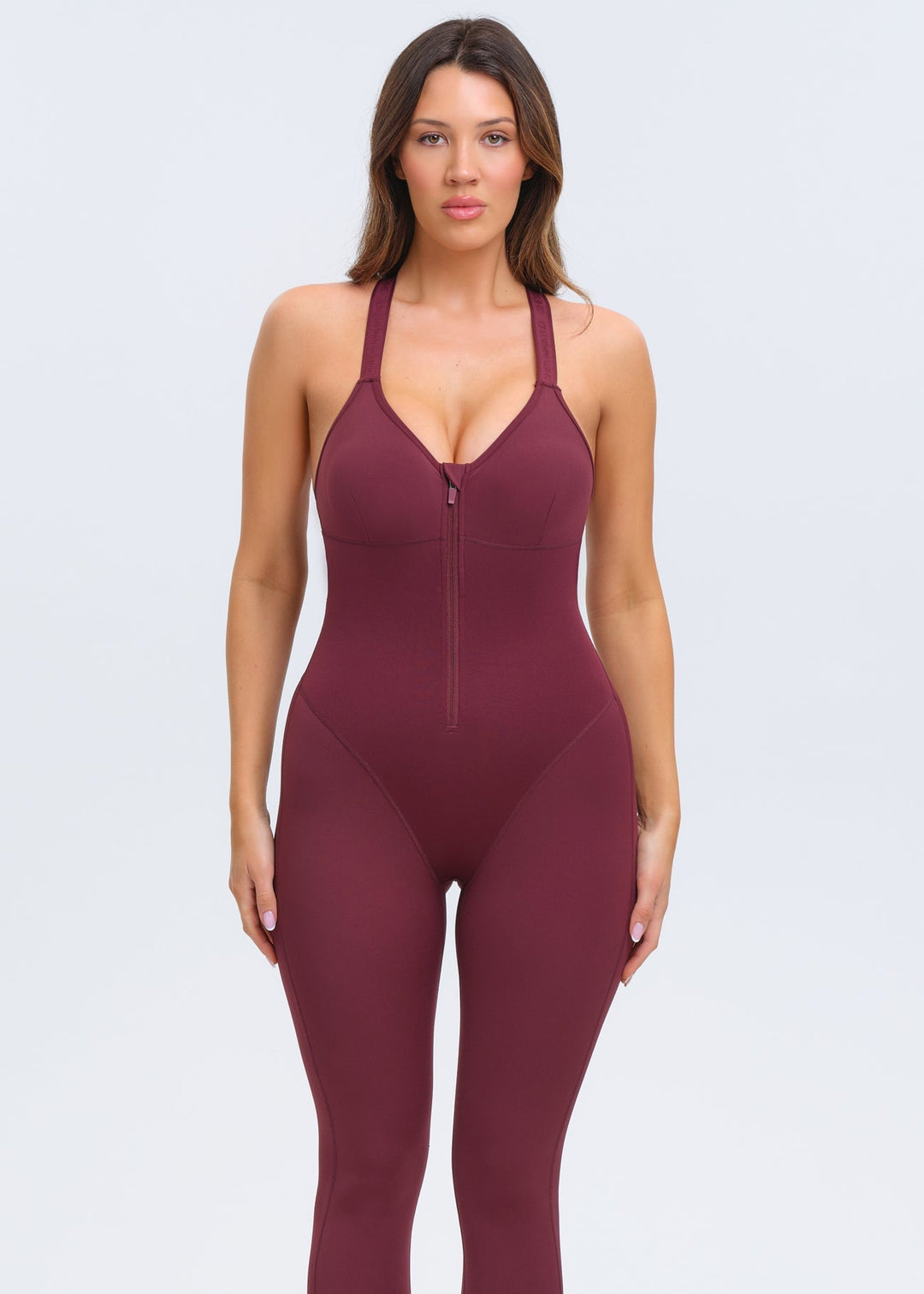 SaunaSculpt Open-Back Jumpsuit