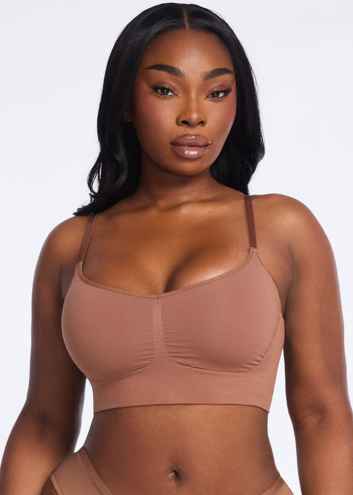 SmoothingSeamless Wireless Scoop Bra