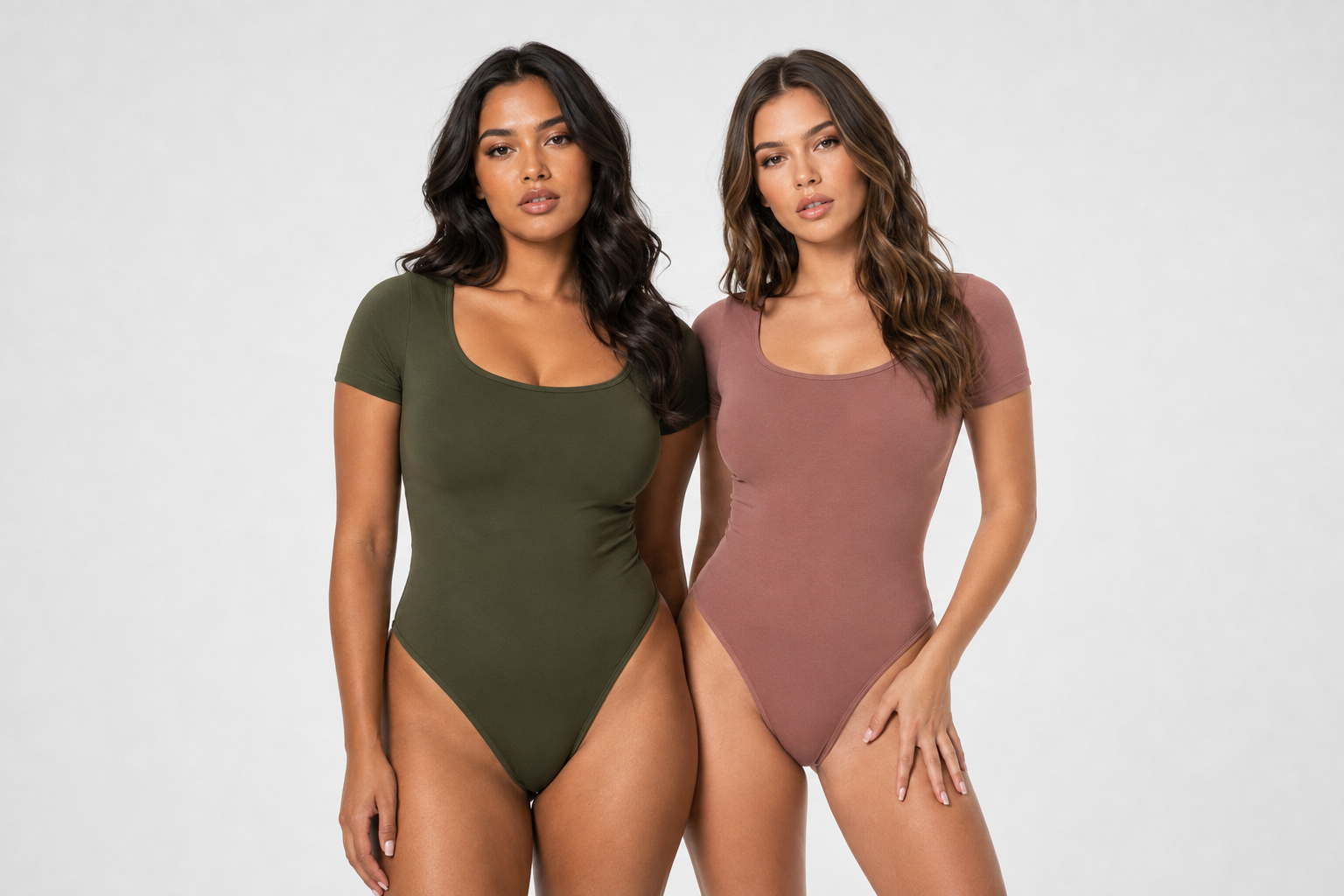 Models wearing Comfaine products